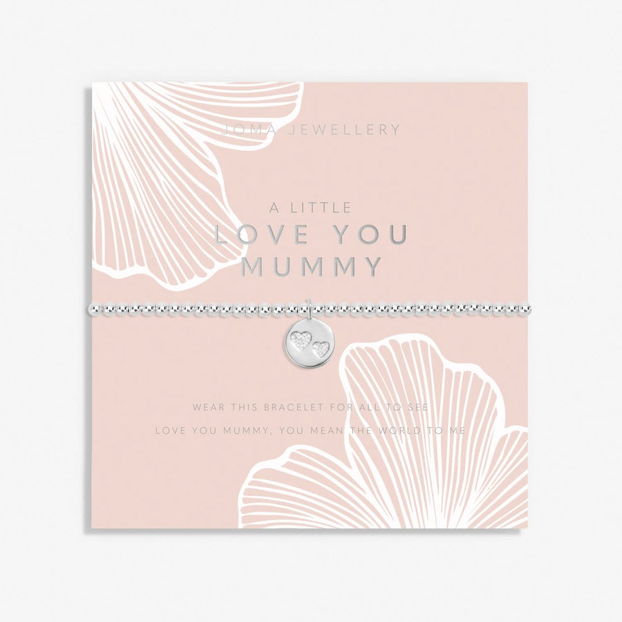 Mother's Day A Little Love You Mummy Silver Plated Bracelet 8513