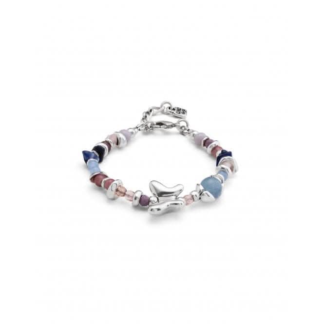 Multicoloured Crystal Metamorphosis Bracelet PUL2378MCLMTL0M