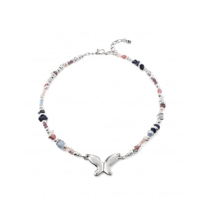 Multicoloured Crystal Metamorphosis Necklace COL1858MCLMTL0U