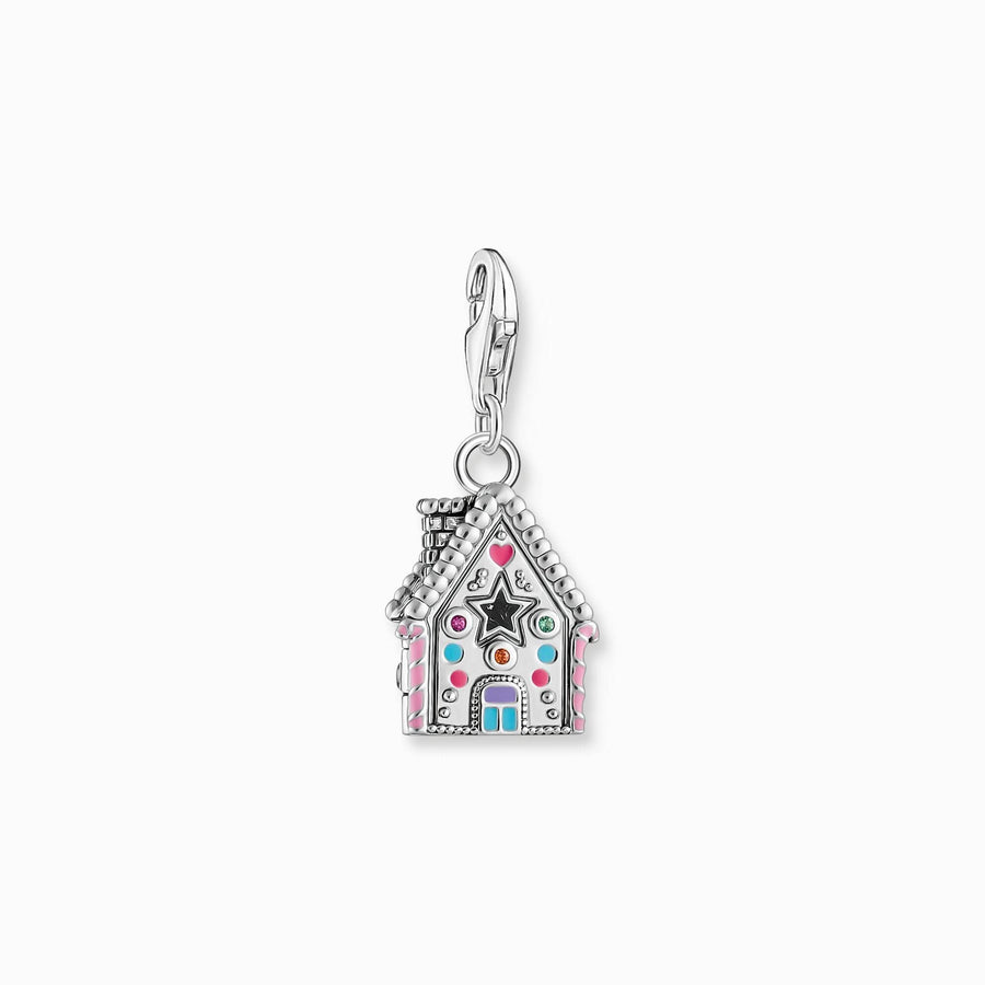 Multicoloured Gingerbread house charm 2058-340-7