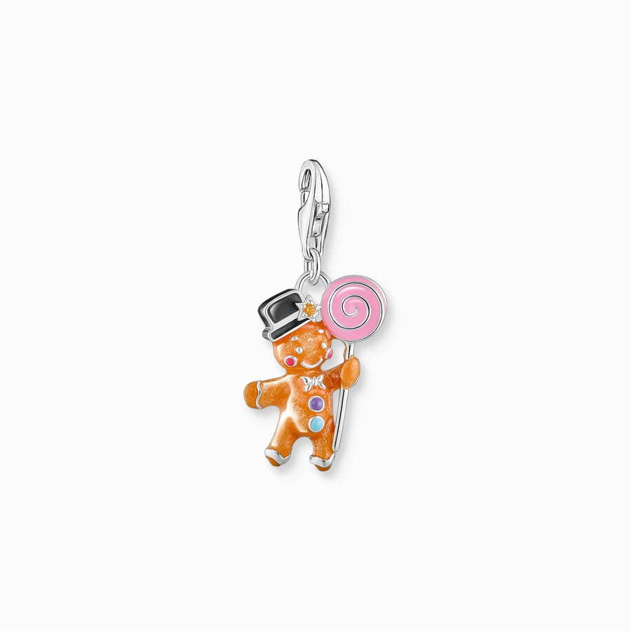 Multicoloured Gingerbread man charm 2064-691-7