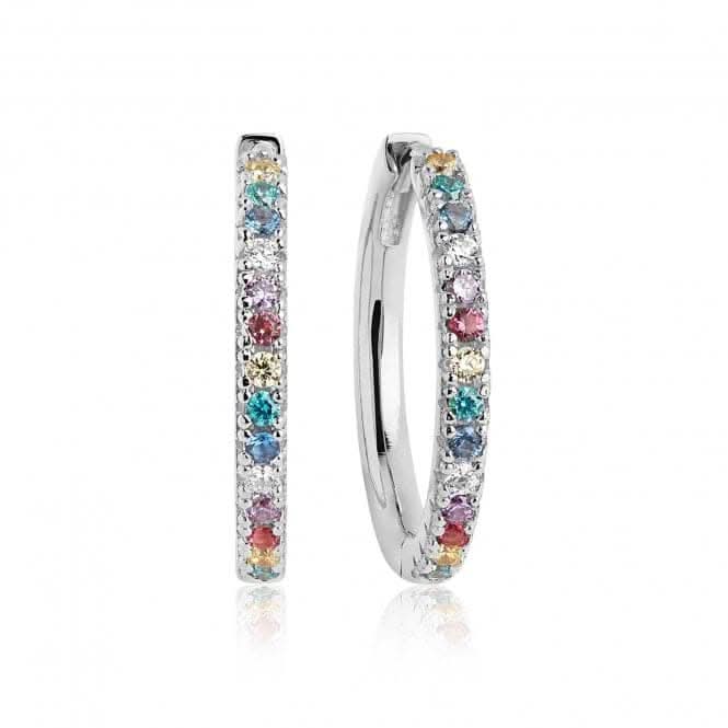 Multicoloured Zirconia Ellera Grande Earrings SJ - E2869 - XCZSif JakobsSJ - E2869 - XCZ