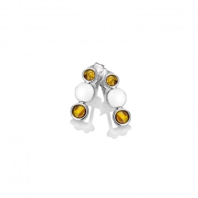 Nettare Genuine Amber Sterling Silver Earrings EE036EmozioniEE036