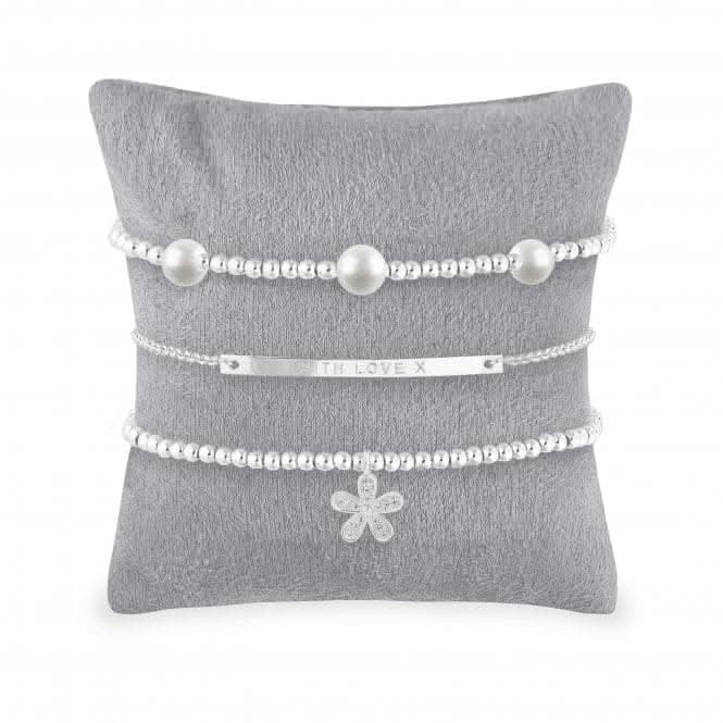 Occasion Gift Box Wonderful Grandma Silver 17.5cm Stretch Bracelet 4282