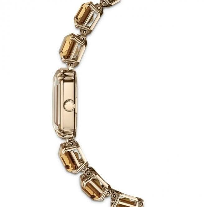 Octagon Cut Brown Champagne Gold - tone Finish Watch 5630831Swarovski5630831