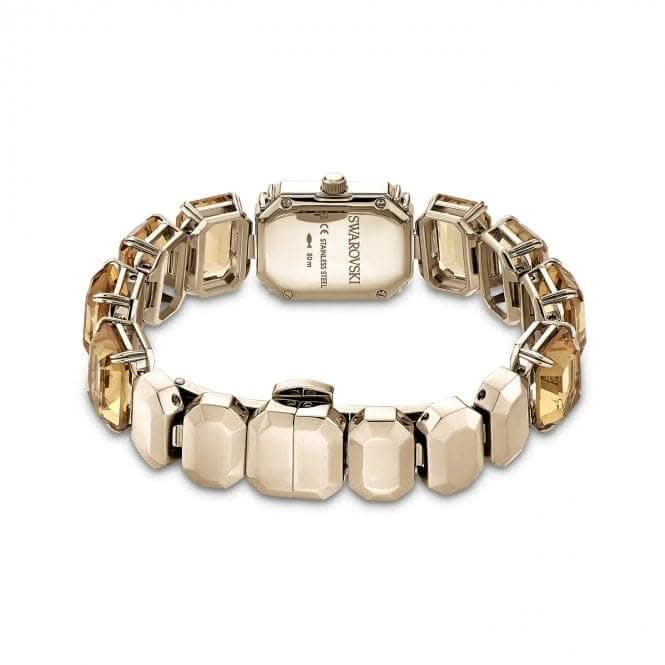 Octagon Cut Brown Champagne Gold - tone Finish Watch 5630831Swarovski5630831