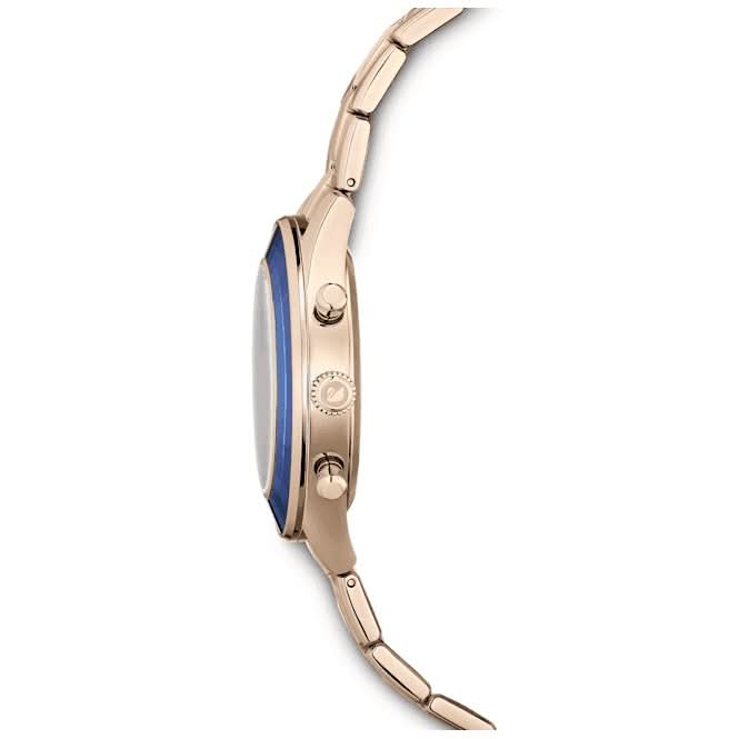 Octea Lux Sport Metal Blue Gold - tone Finish Watch 5632481Swarovski5632481