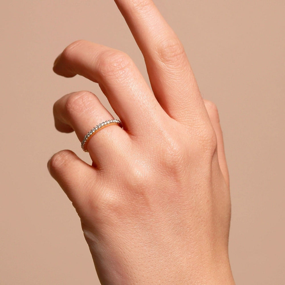 Odette | 9ct Yellow Gold 0.25ct tw Lab Grown Diamond Ring