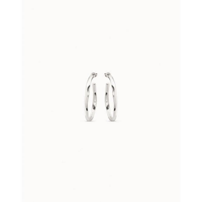 Ohmmm.. Silver Metal Earrings PEN0419MTL0000U
