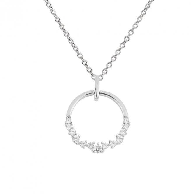 Open Circle Zirconia Pendant P5112