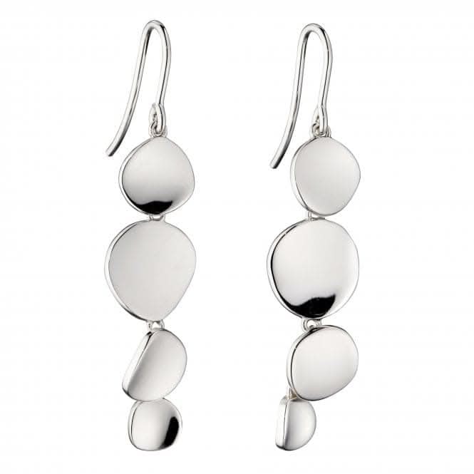 Fiorelli Silver Organic Earrings E5836