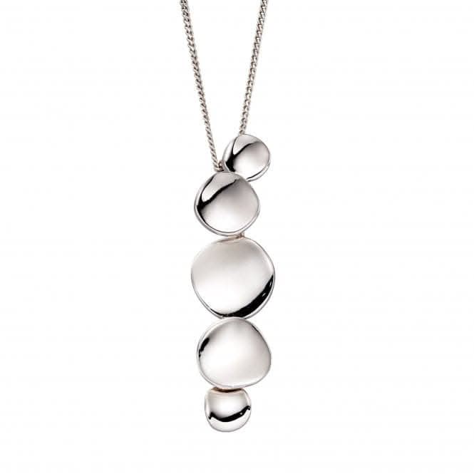 Fiorelli Silver Organic Pendant P4853