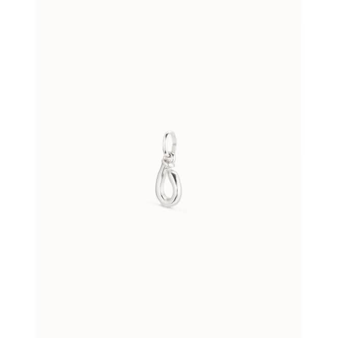 Gimme A Letter O Silver Metal Charm CHA0041MTL0000U