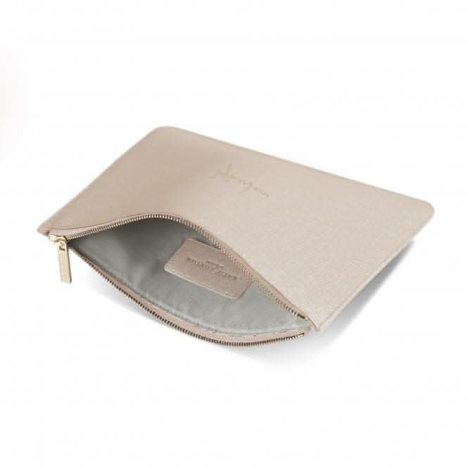 Perfect Hello Beautiful Dusty Pink Pouch KLB612