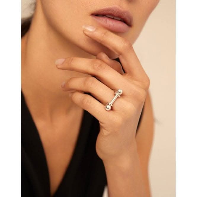 Pick 1 Silver Metal RingUNOde50ANI0642MTL00009