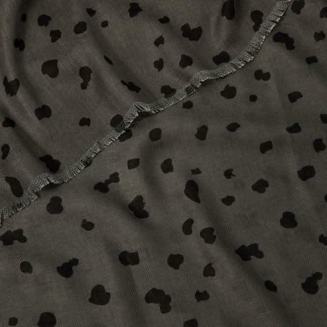 Polka Dot Printed Scarf KLS497