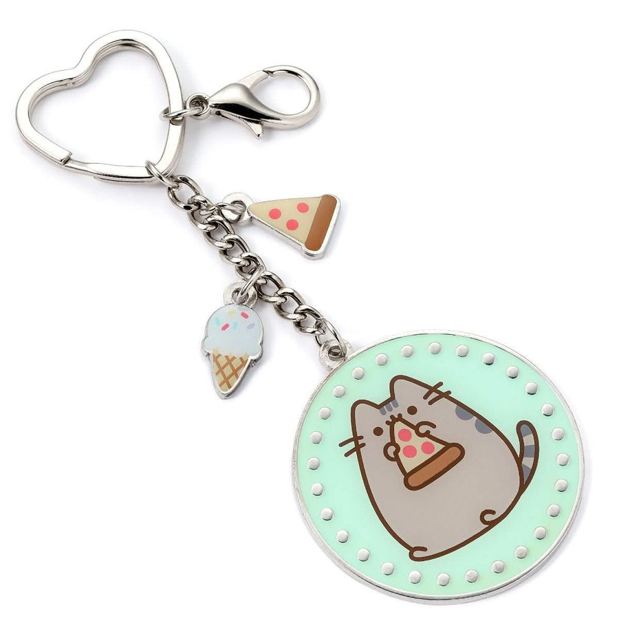 Pusheen the Cat Pizza Keyring PTCK0106
