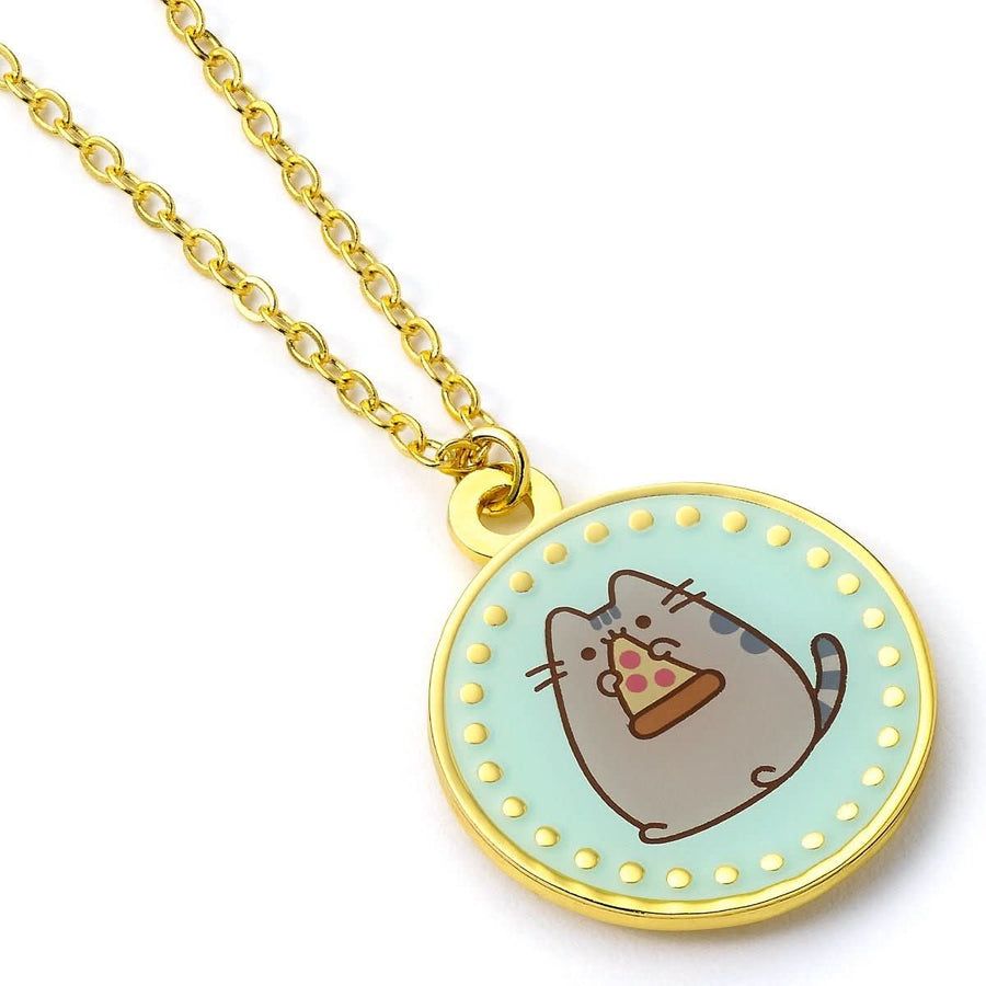 Pusheen the Cat Pizza Necklace PTCN0101