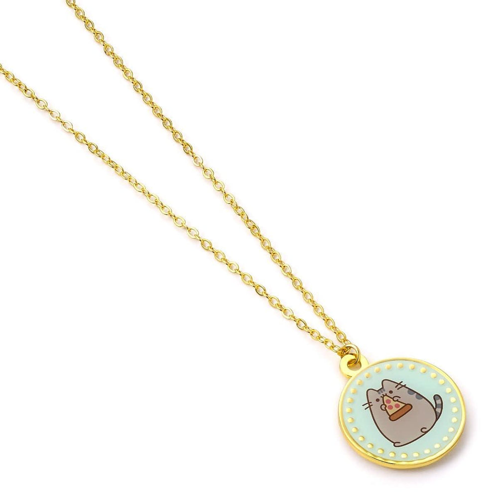 Pusheen the Cat Pizza Necklace PTCN0101