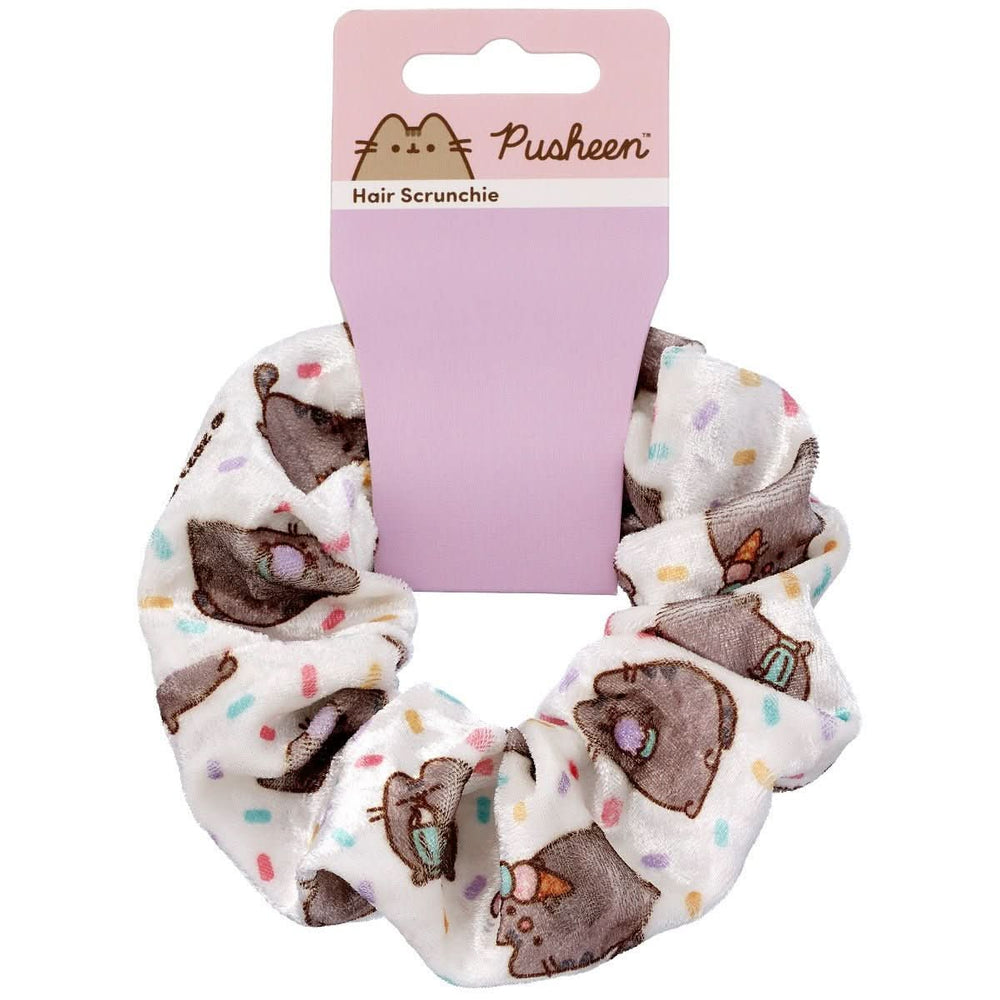 Pusheen the Cat White Ice Cream Hair Scrunchie PTCHS110