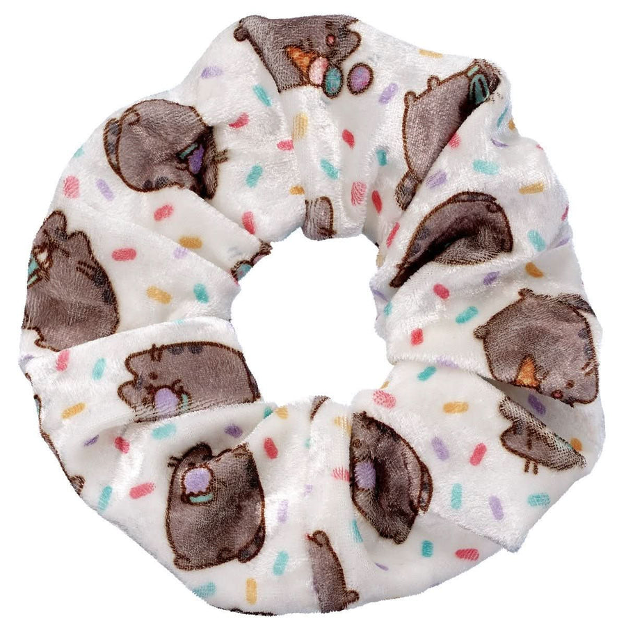 Pusheen the Cat White Ice Cream Hair Scrunchie PTCHS110