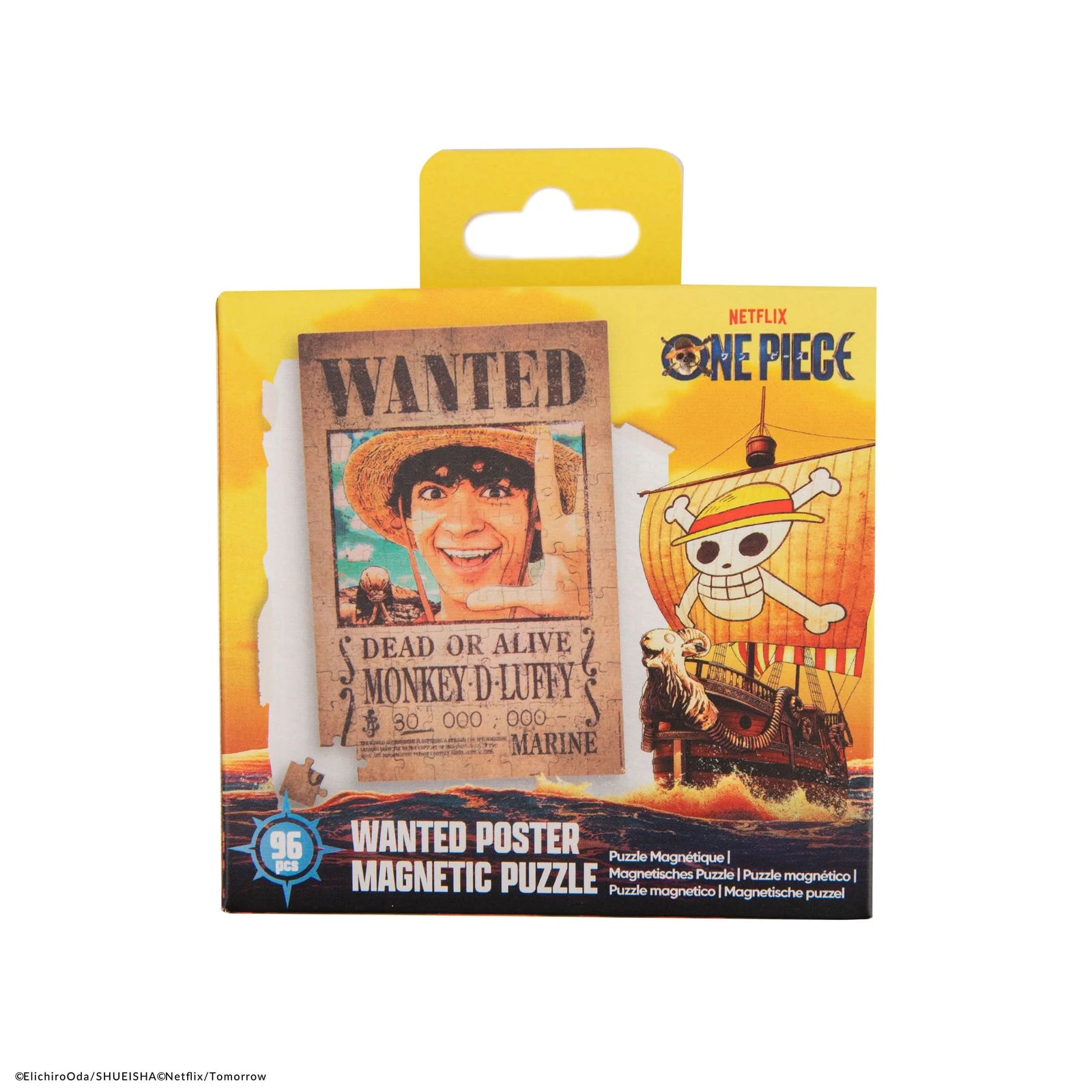 Wanted Luffy Magnetic Puzzle CR5891