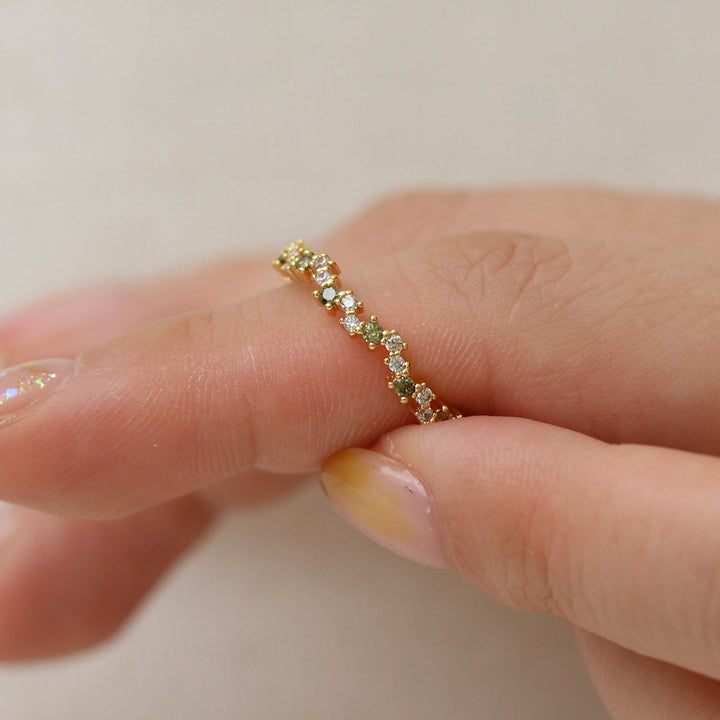 Green Gemstone Ring