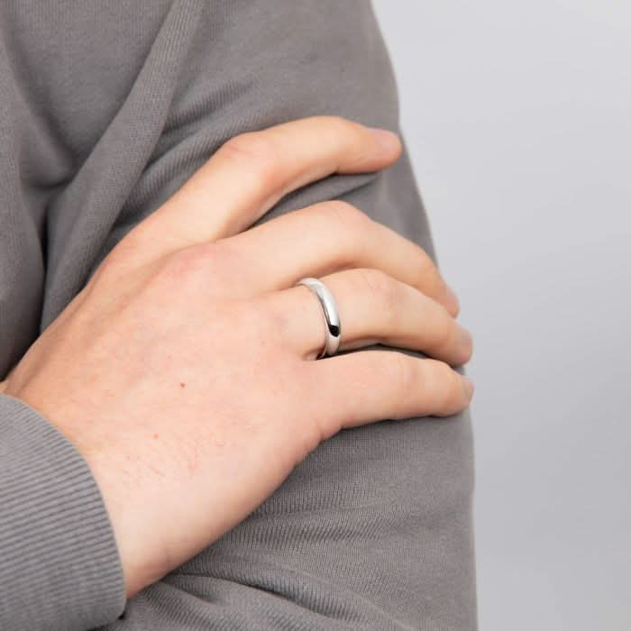 Beginnings Sterling Silver Plain Band Ring R276