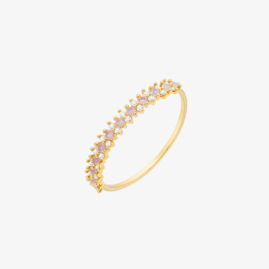 Moonstone Cubic Ring