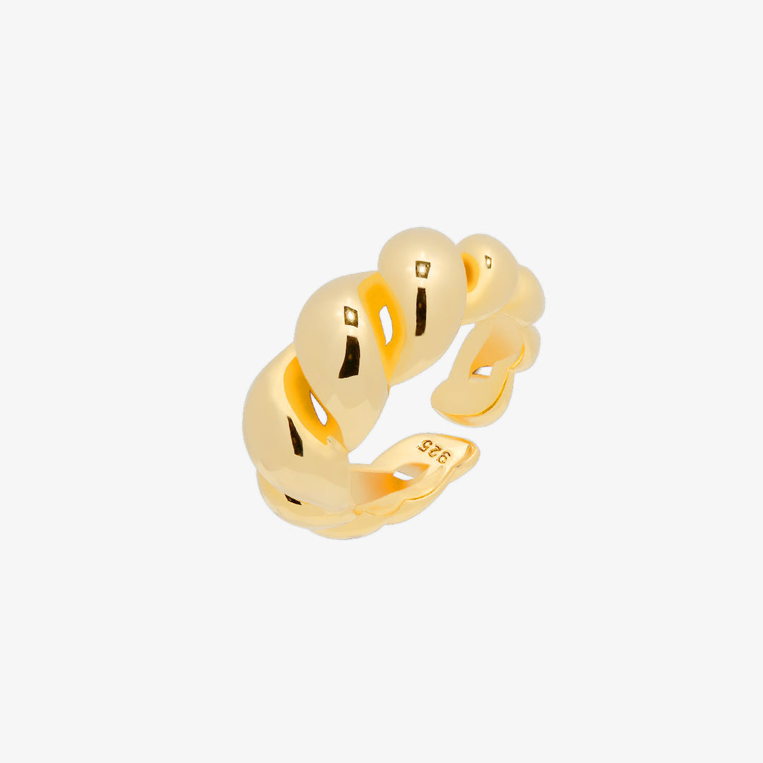 Chunky Screw-Shaped Ring-3
