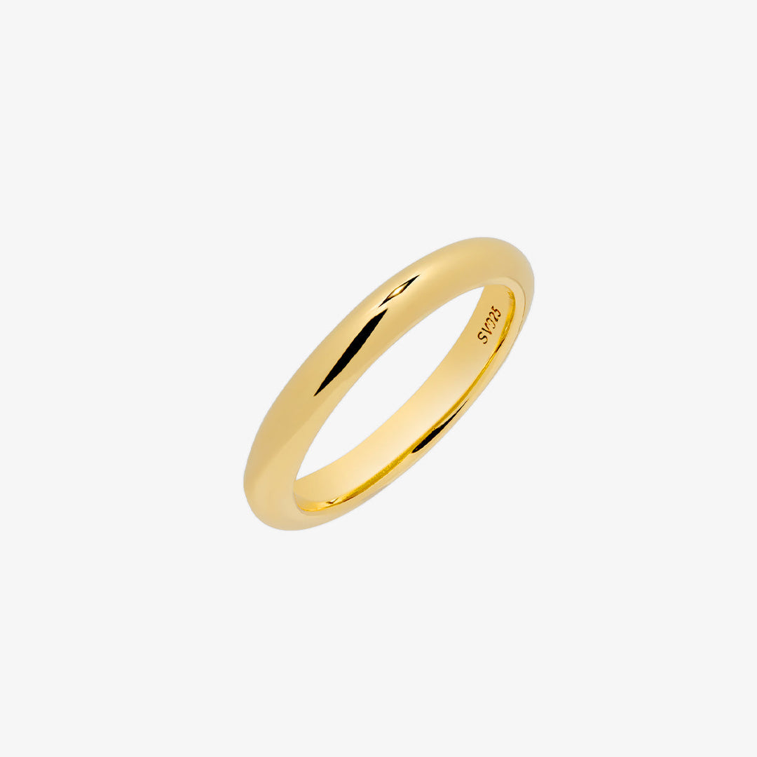 Classic Smooth Band Ring-5