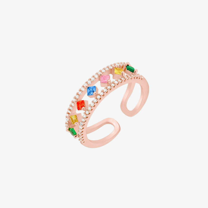Rainbow Sparkle Ring-6