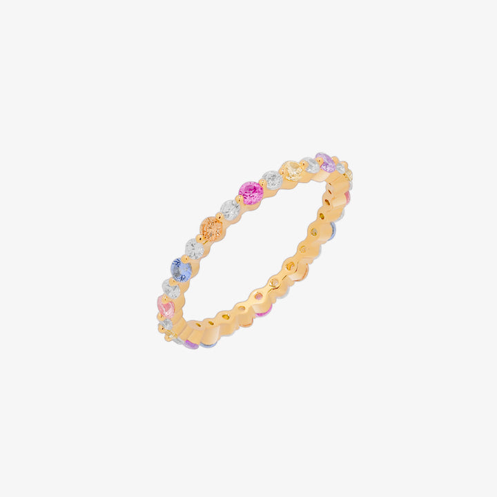 Colourful band ring-0