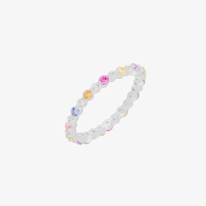 Colourful band ring-5