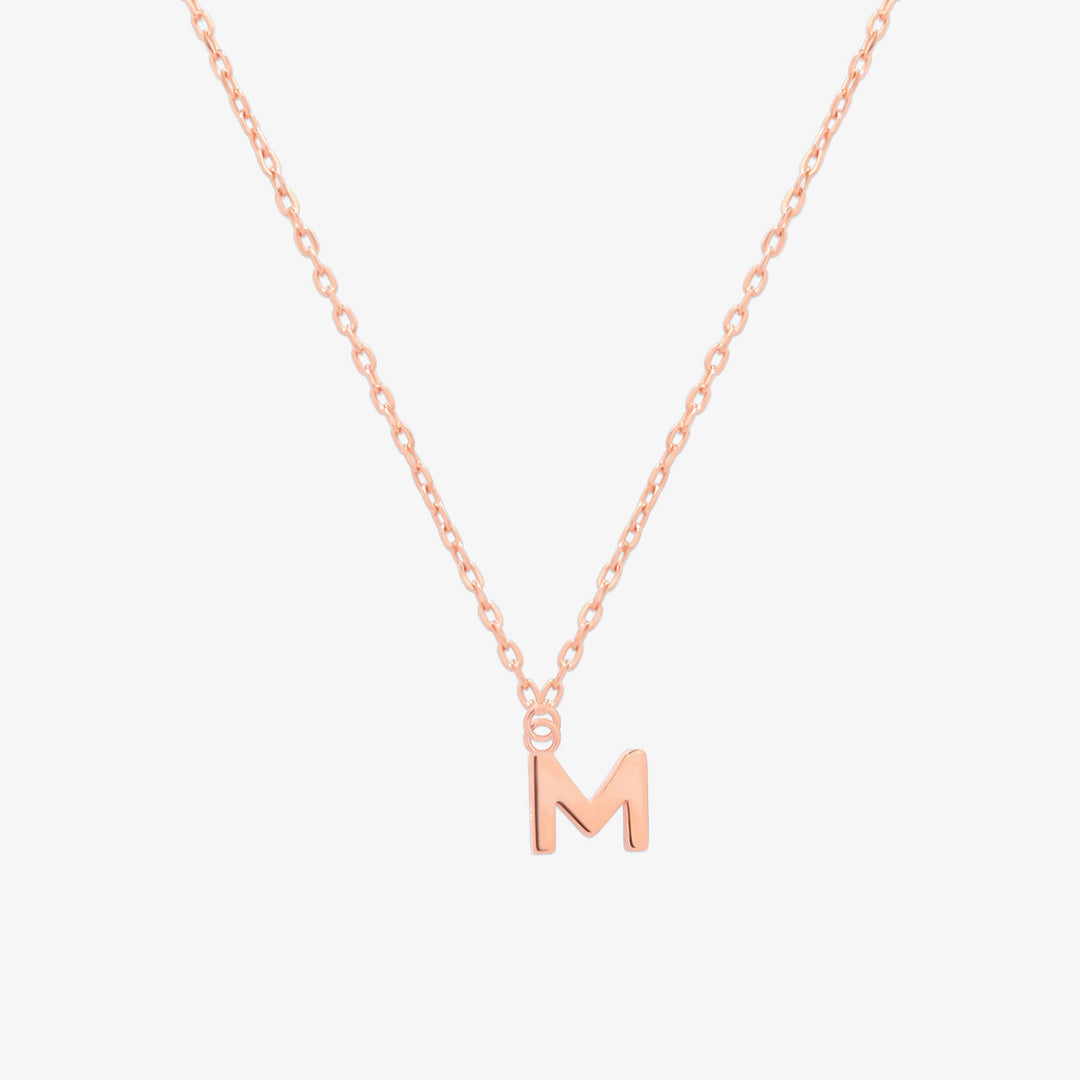 Classic Initial Pendant Necklace