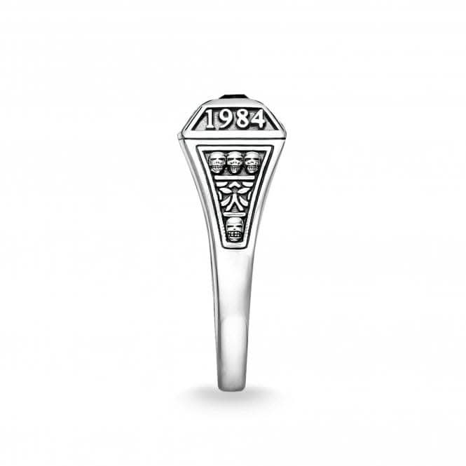 Rebel At Heart Black College Ring TR2243-698-11