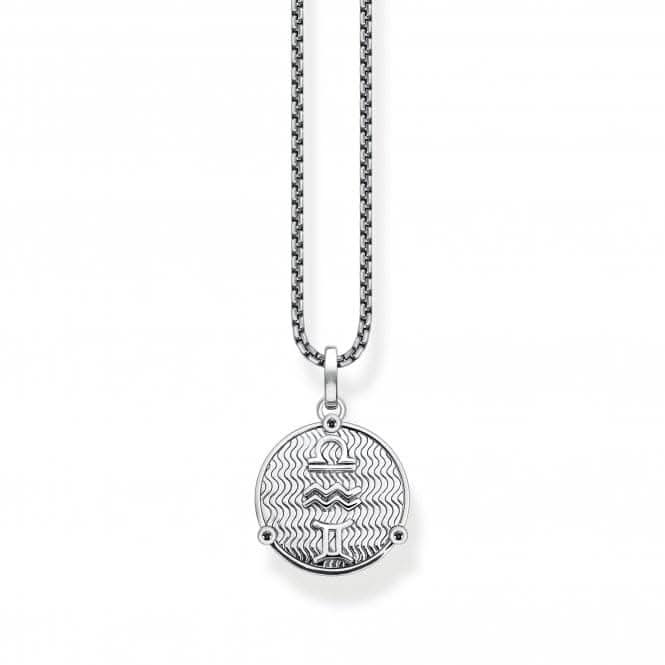 Rebel At Heart Elements Of Nature Black Necklace KE2149 - 643 - 11 - L50VThomas Sabo Sterling SilverKE2149 - 643 - 11