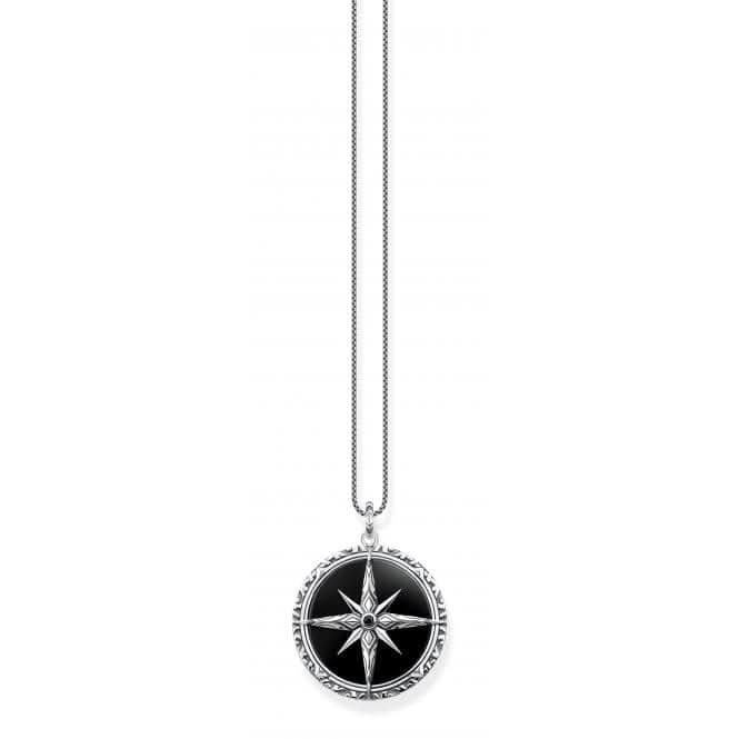 Rebel At Heart Elements Of Nature Black Pendant PE935 - 641 - 11Thomas Sabo Sterling SilverPE935 - 641 - 11