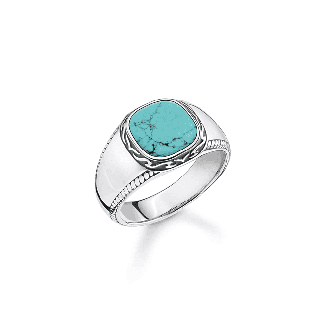 Rebel At Heart Turquoise Ring TR2388-878-17