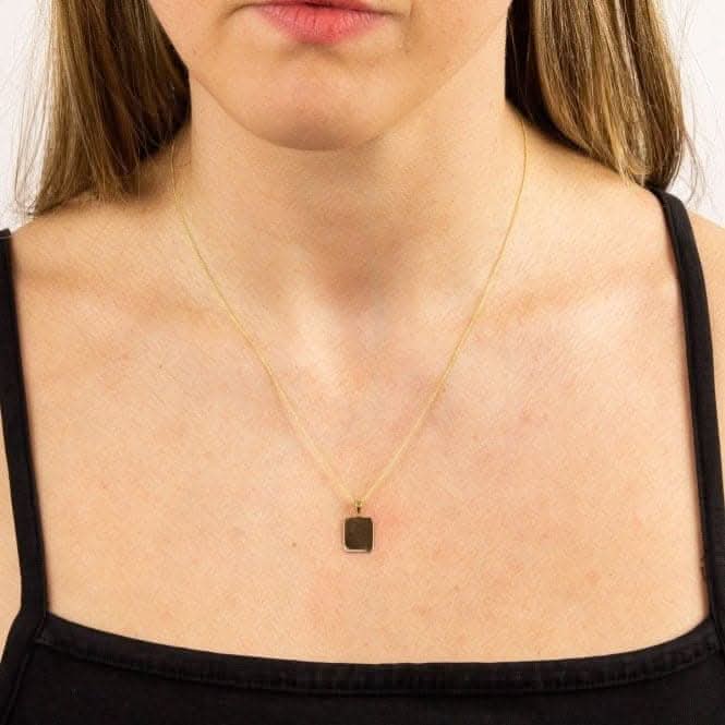 Rectangle Dog Tag Pendant GP2259