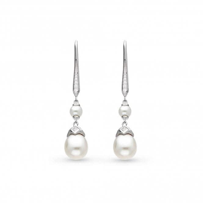 Revival Astoria Glitz Pearl Drop Earrings 50433FPC