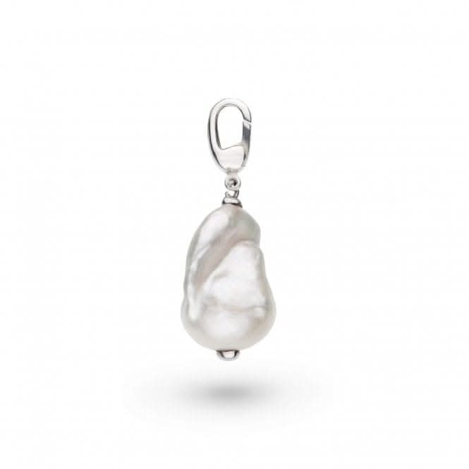 Revival Baroque Pearl Link Charm Pendant 80171FP