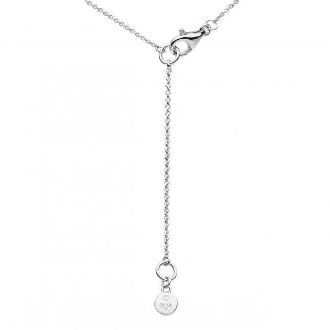 Revival Celeste Pavé Zirconia Sun 17" 18ct Gold Plated Necklace 90491GCZ