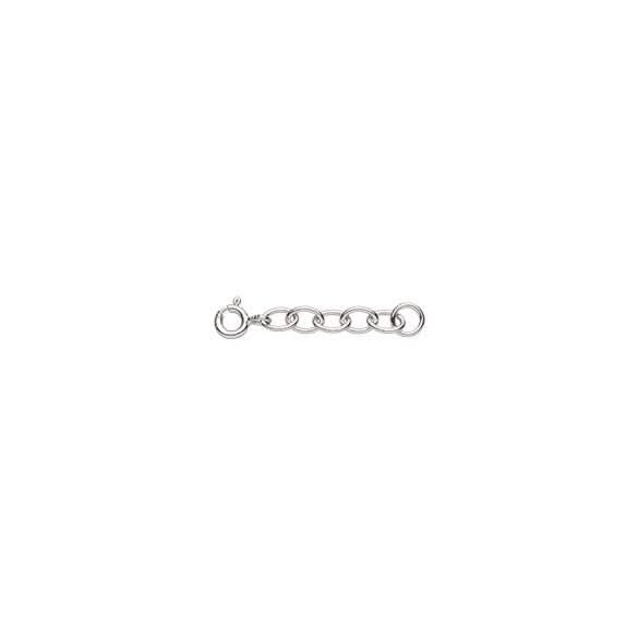 Rhodium Plated 3cm Bracelet Extender KHBREX3