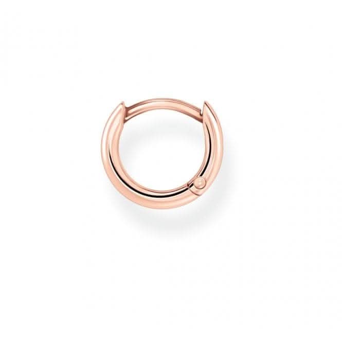 Rose Gold Mini Hoop Single Earring 12mm CR660-415-40