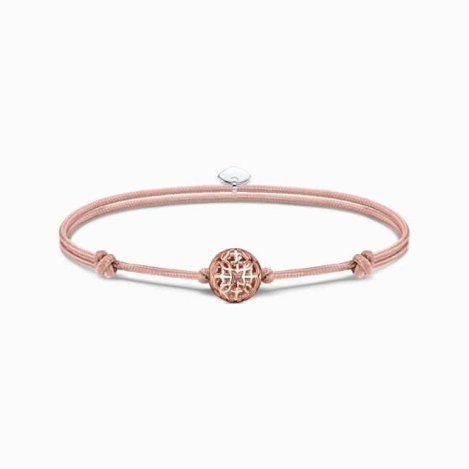 Rose Gold Plated Nylon Bracelet A2126 - 597 - 40Thomas Sabo Karma BeadsA2126 - 597 - 40