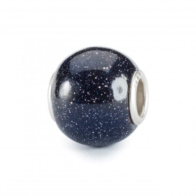 Round Blue Goldstone Bead TGLBE-20397
