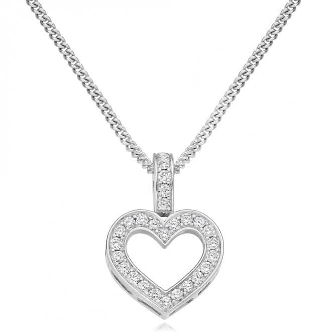 Harmony Collection Round Brilliant Heart Diamond Pendant 0.30ct