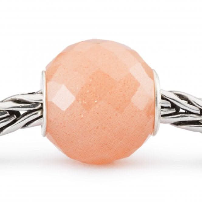 Round Feldspar Moonstone Facet Bead TSTBE-00032