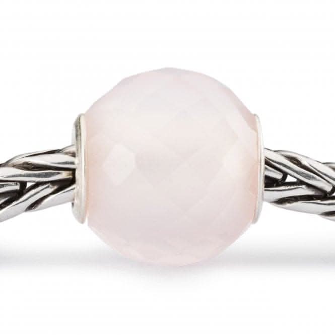 Round Rose Quartz Facet Bead TSTBE-00031